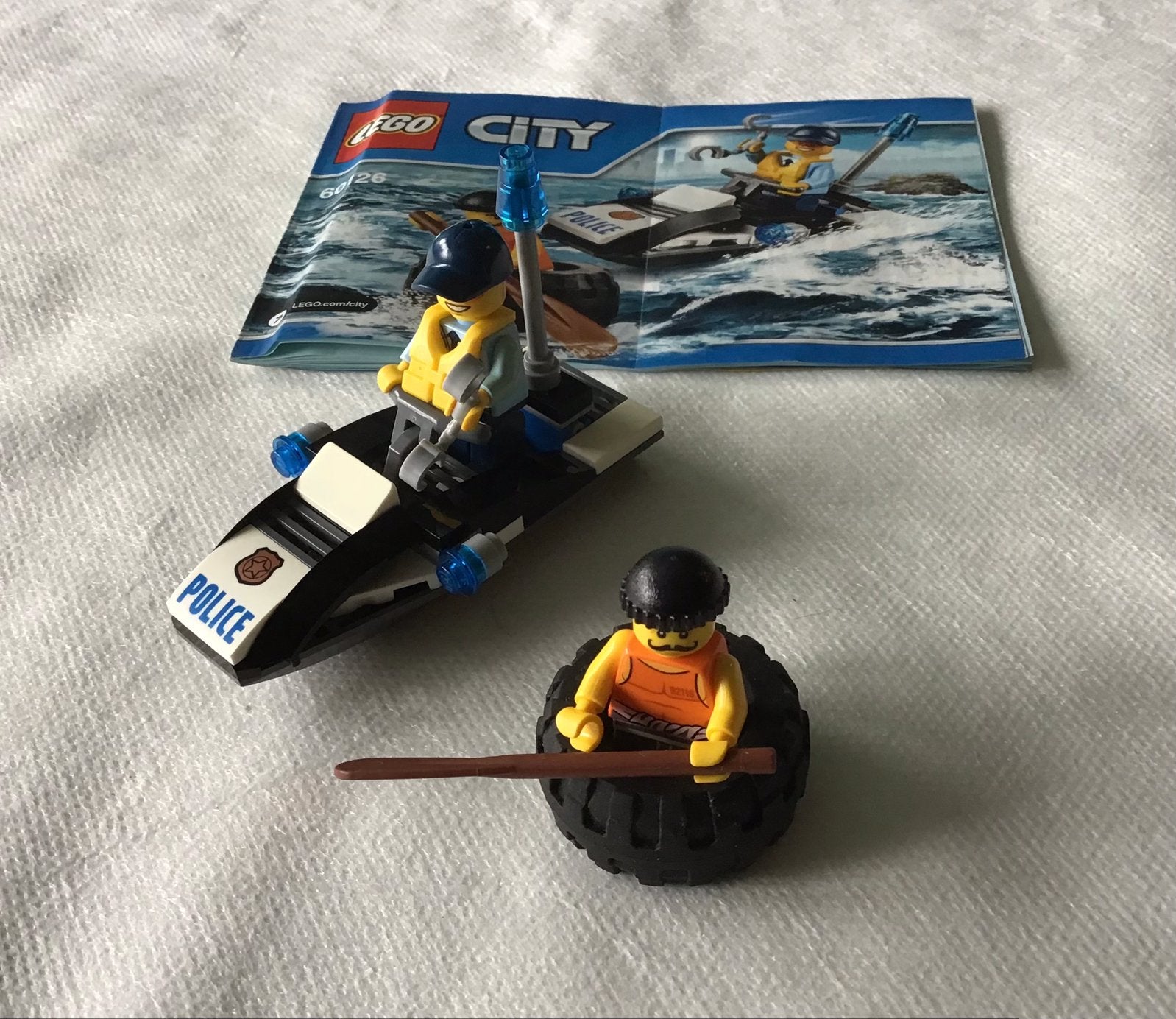 Lego city 60126; Band ontsnapping, City, Verzenden, Lego, Zo goed als nieuw