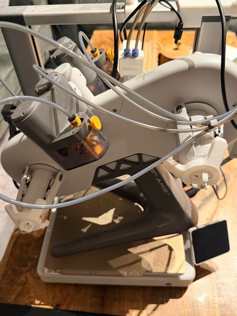 Bambu Lab A1 Combo met AMS Lite 3D-printer + accessoires, Ophalen, Ingebouwde Wi-Fi, Zo goed als nieuw, Filament