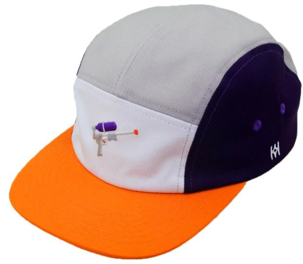 HEISA pet cap grijs paars wit oranje Waterpistool - nieuw -, Ophalen of Verzenden, Nieuw, Heisa, Pet