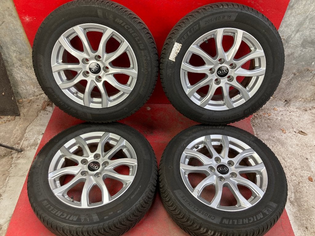 Kia Niro 205/60R16 Michelin All Season banden, Gebruikt, 16 inch, ., Banden en Velgen