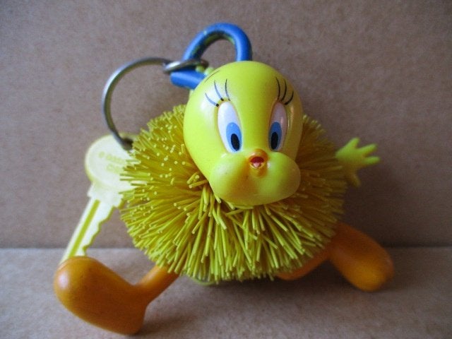 adv10470 tweety sleutelhanger 19, Ophalen, Looney Tunes, Gebruikt, Overige typen