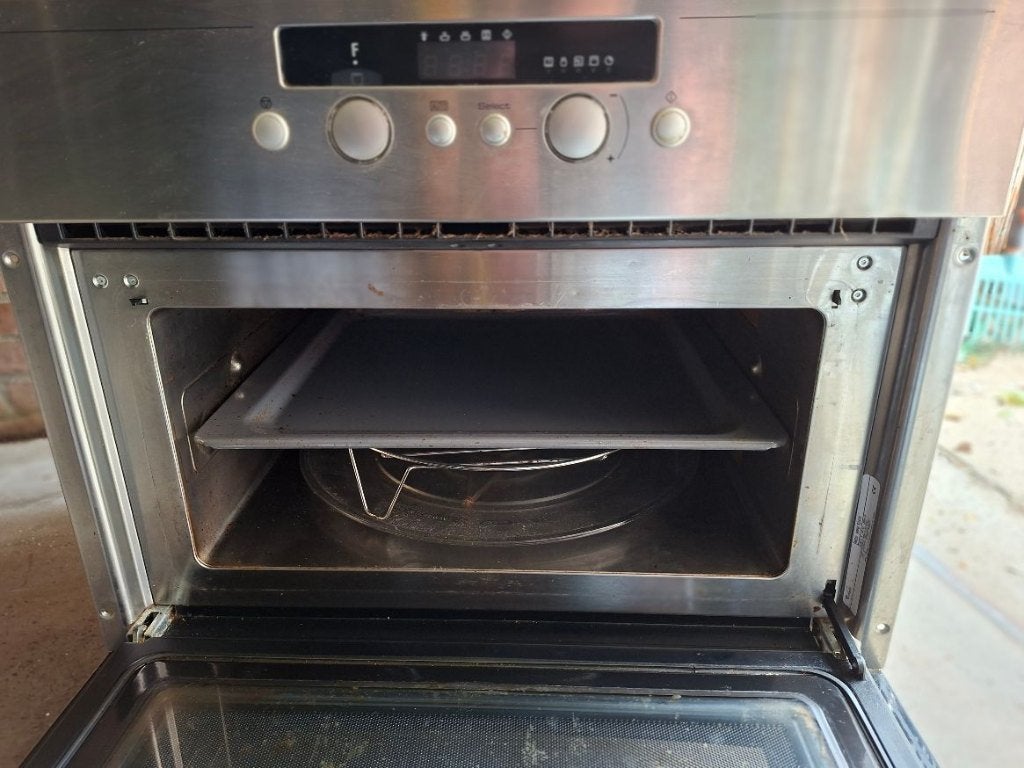 inbouw oven/magnetron, Witgoed en Apparatuur, Ophalen, 45 tot 50 cm, Whirlpool, Gebruikt