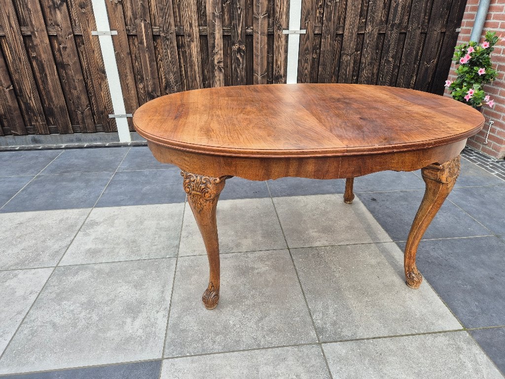 Antieke coulissentafel, Antiek en Kunst, Antiek | Meubels | Tafels, Ophalen