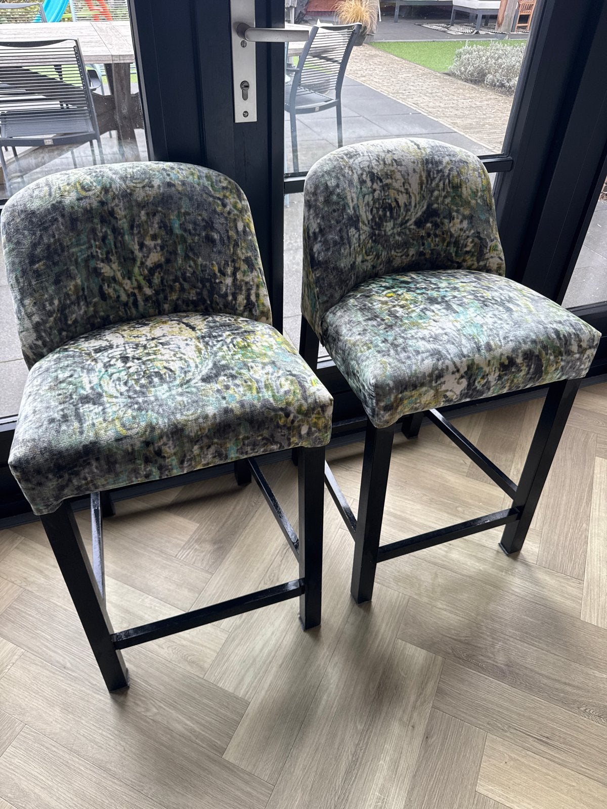 Twee Keijser&Co barstoelen, zo goed als nieuw, Huis en Inrichting, Ophalen, Twee, Overige kleuren, Zo goed als nieuw