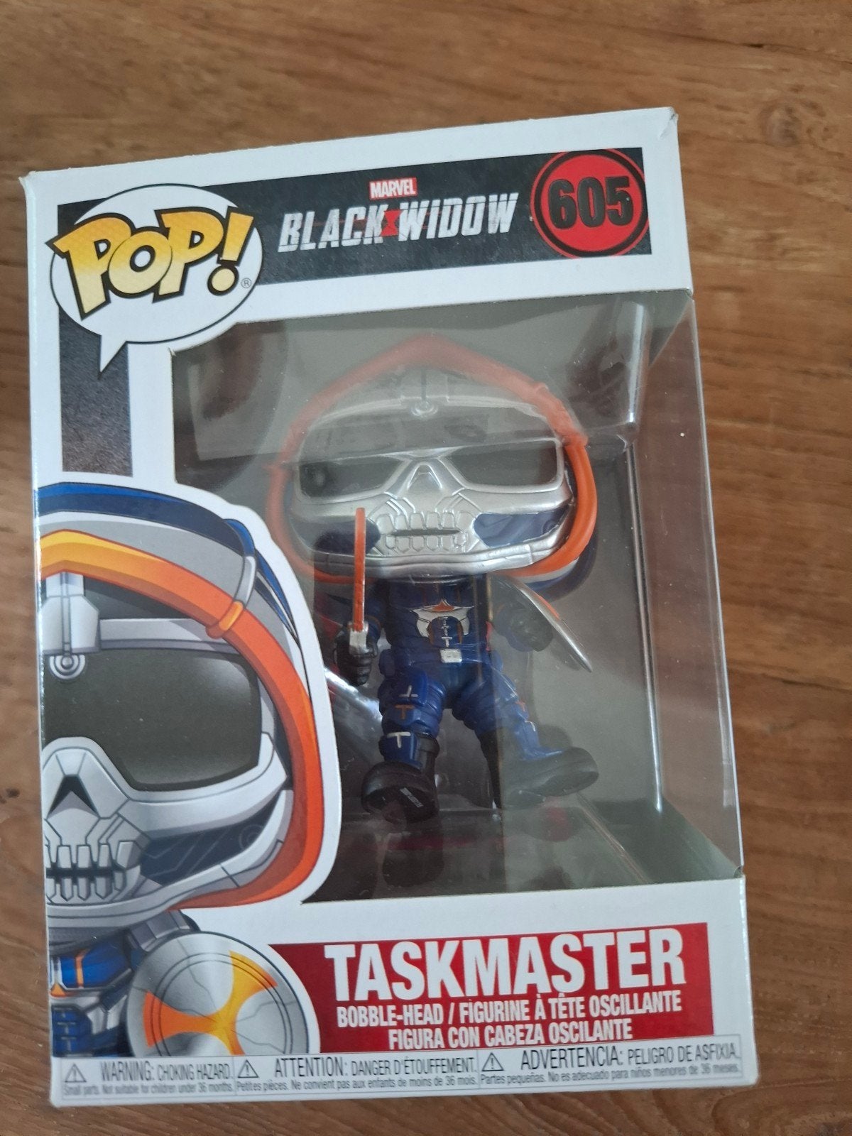 Funko Pop! Marvel Black Widow Taskmaster 605, Ophalen of Verzenden, Zo goed als nieuw