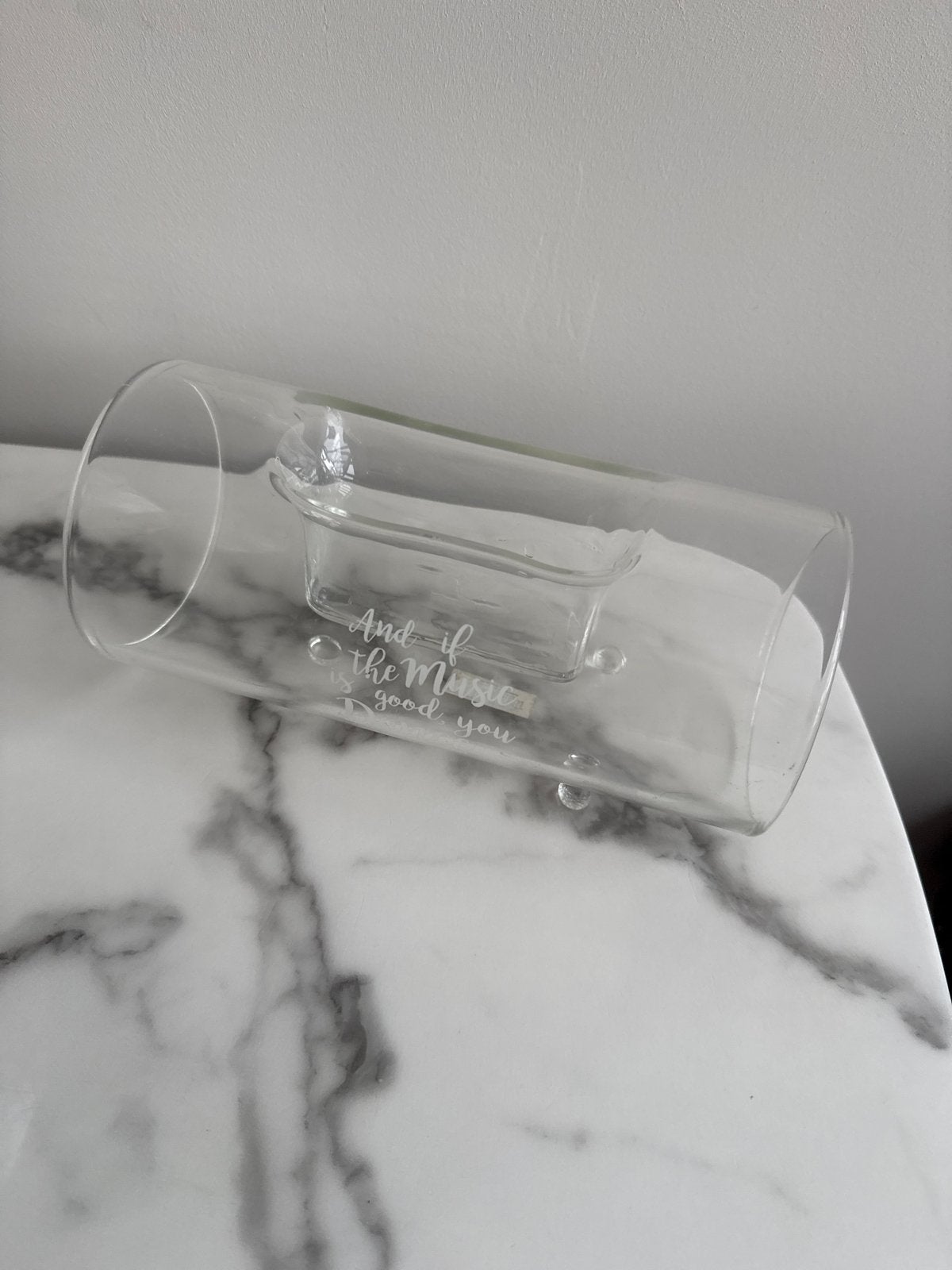 Glazen telefoon houder Riviera maison, Ophalen of Verzenden, Zo goed als nieuw, Glas