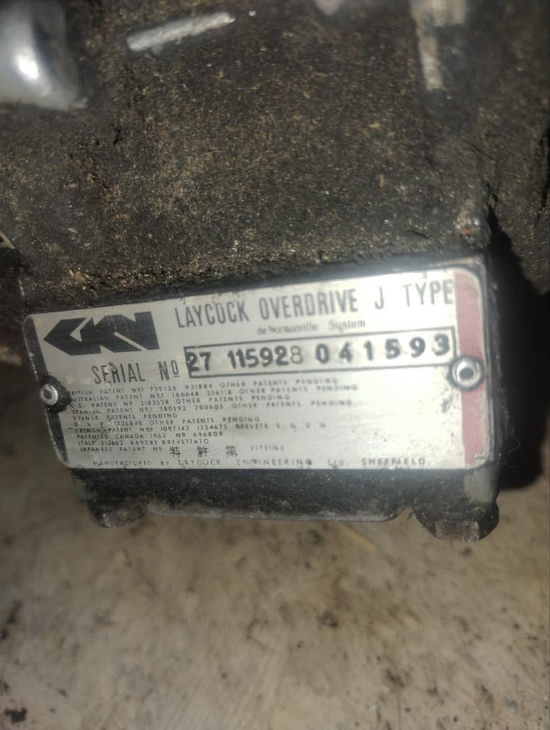 Laycock Overdrive J Type Volvo. Z.G.A.N., Ophalen, Volvo