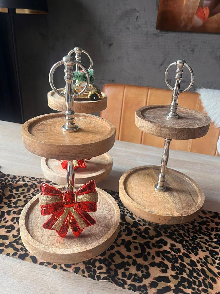 Etagére mangohout. NIEUW!!!!!!!, Huis en Inrichting, Woonaccessoires | Etagères, Ophalen of Verzenden, Nieuw