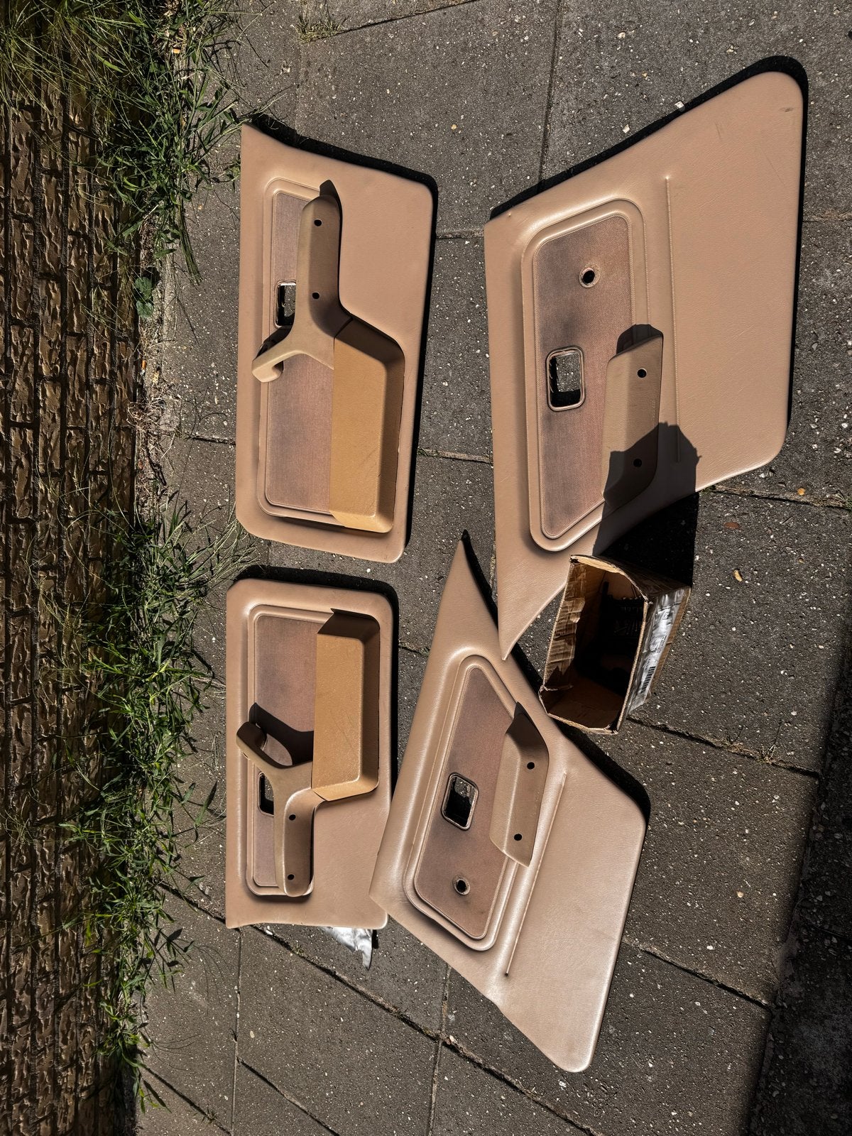 Bmw e30 beige deurkaarten, Auto-onderdelen, Ophalen, Gebruikt, BMW