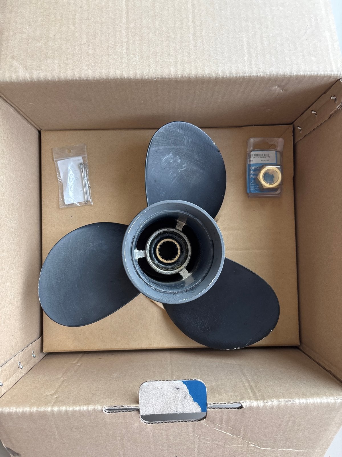 Baeksan BS.PRO buitenboordmotor propeller S40 11 1/2 x 11, Ophalen of Verzenden, Zo goed als nieuw, Motor en Techniek, Motorboot