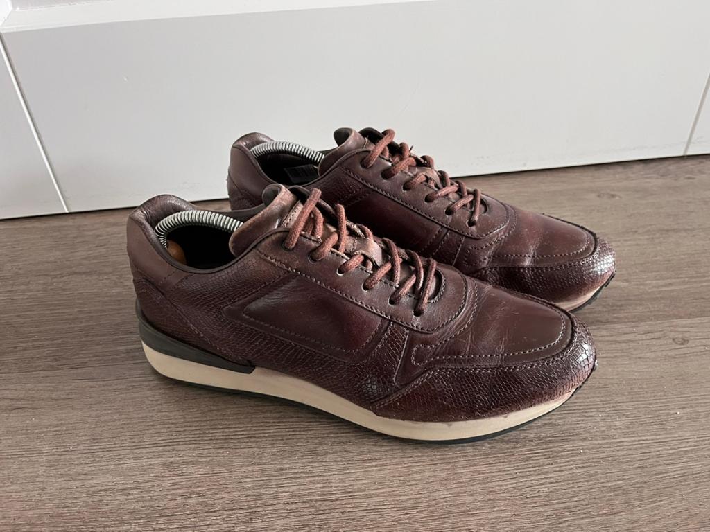Greve sneakers maat 8.5 / 42.5, Kleding | Heren, Schoenen, Bruin, Greve, Ophalen of Verzenden, Greve