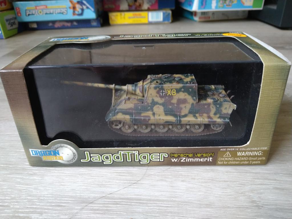 Dragon Armor 60110 Jagdtiger Henschel version Germany 1945, Ophalen of Verzenden, Landmacht, Duitsland, Miniatuur of Beeldje