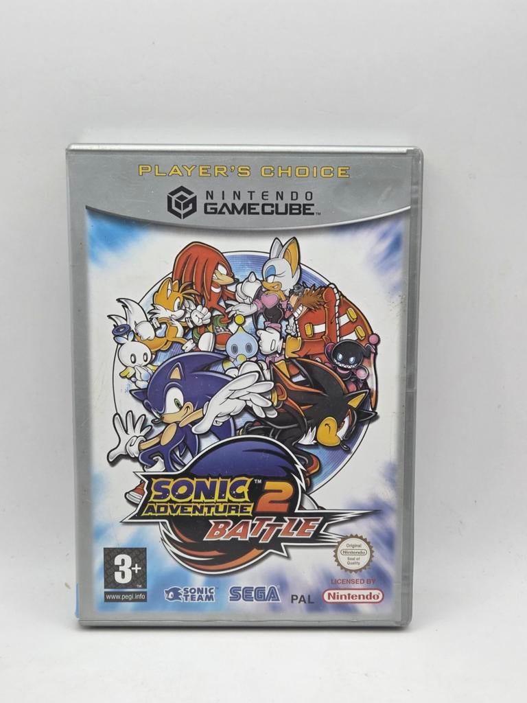 Sonic Adventure 2 Battle  GameCube, Spelcomputers en Games, Games | Nintendo GameCube, Gebruikt, Avontuur en Actie, 1 speler, Vanaf 3 jaar