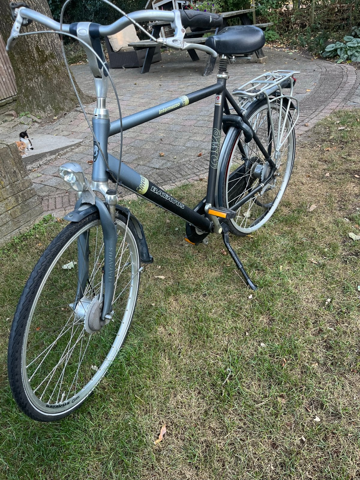 Batavus fiets met lekke band - comfortabel en stevig, Ophalen, Versnellingen, Batavus, Trommelrem