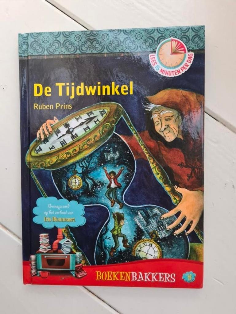 Boekenbakkers 8: De Tijdwinkel - Ruben Prins, Ophalen of Verzenden, Zo goed als nieuw, Ruben Prins