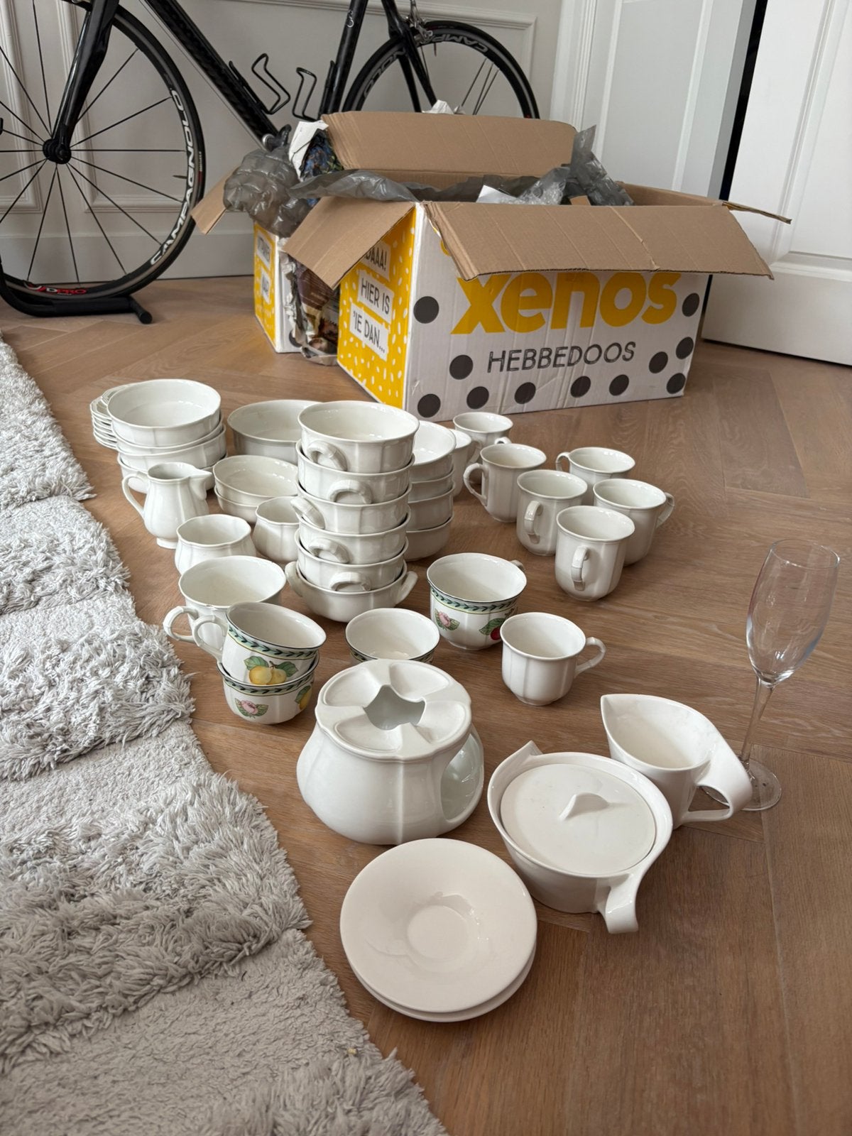 Manoir villeroy en boch servies, Ophalen