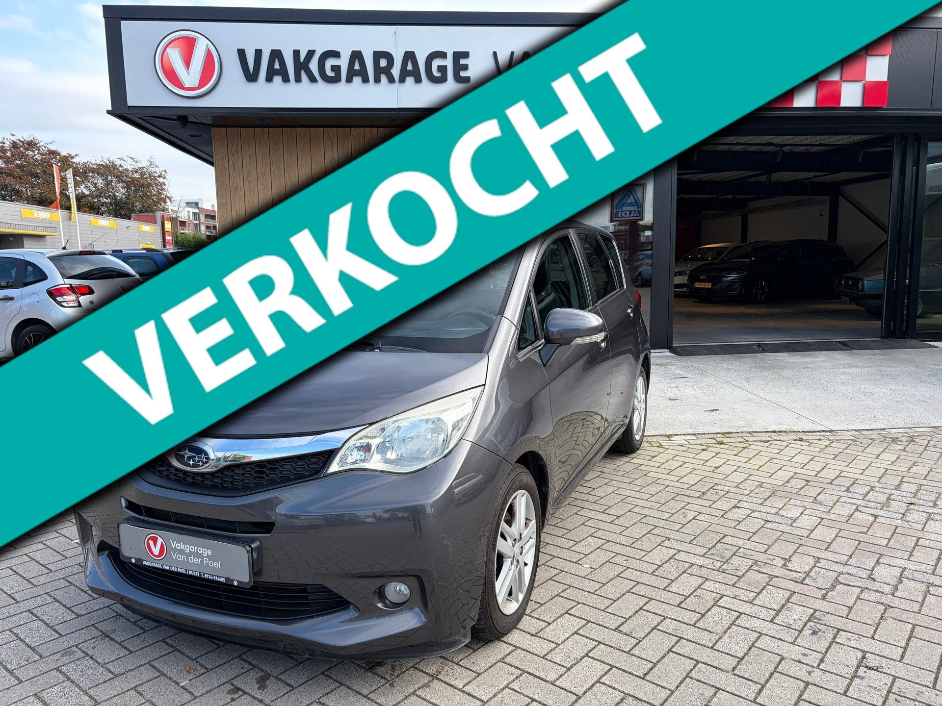 Subaru Trezia 1.3 Luxury, Auto's, Zwart, Bedrijf, Handgeschakeld, 99 pk