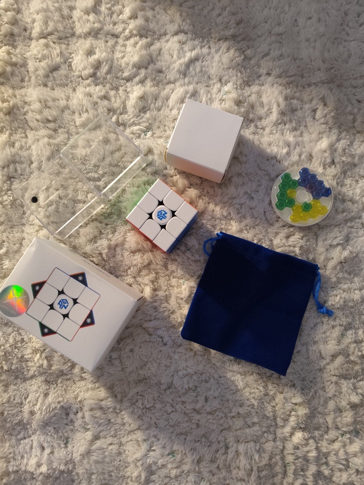 GAN 356 M Speed Cube - het liefste ophalen, Ophalen of Verzenden, Zo goed als nieuw
