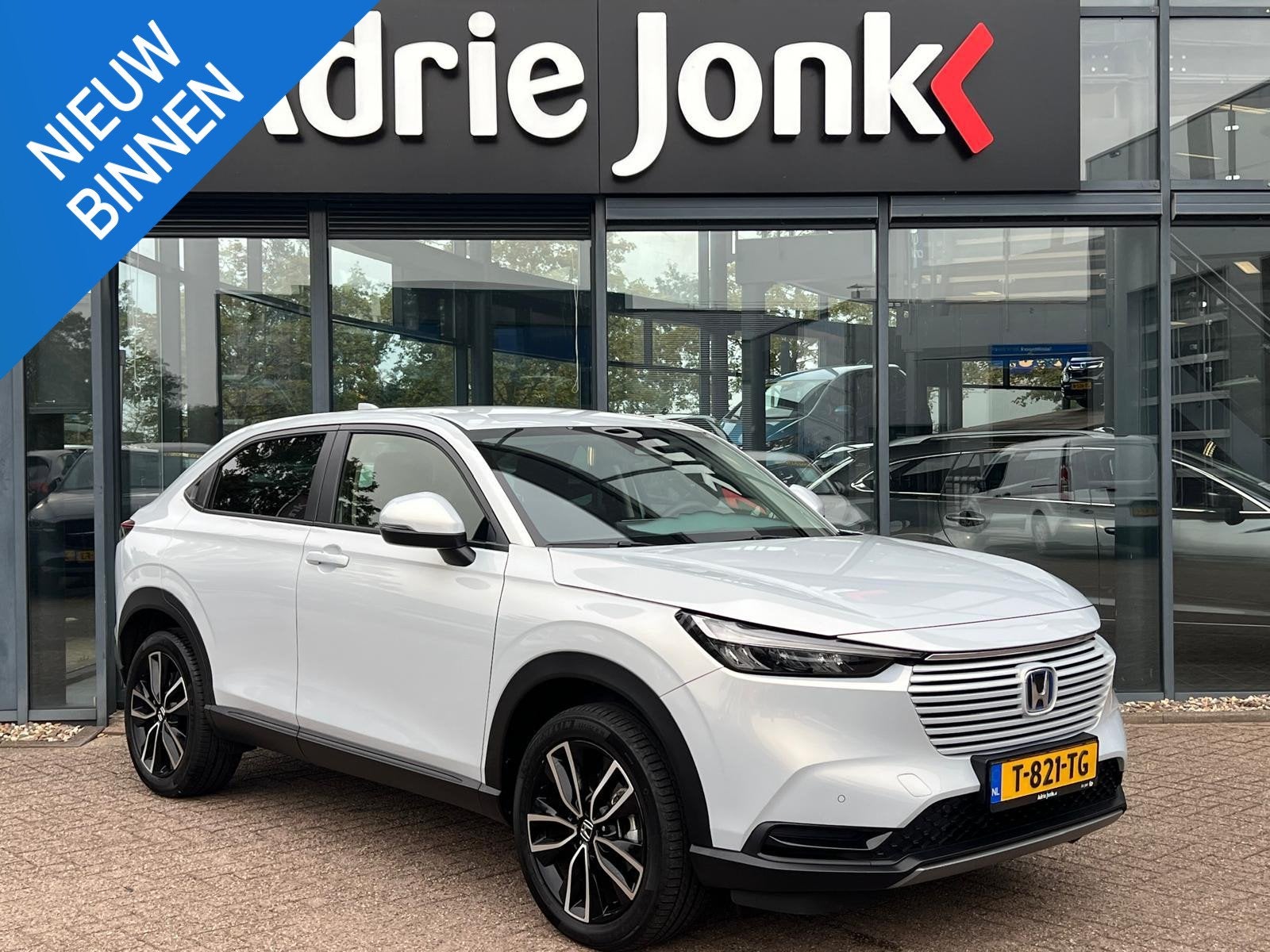 Honda HR-V 1.5 e:HEV Elegance | AUTOMAAT | NED AUTO | FULL H, Auto's, Stof, Wit, Origineel Nederlands, Hybride Elektrisch/Benzine