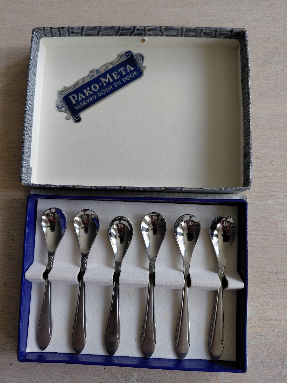 lepeltjes van Pako-Meta, Ophalen of Verzenden, Nieuw, Rvs of Chroom