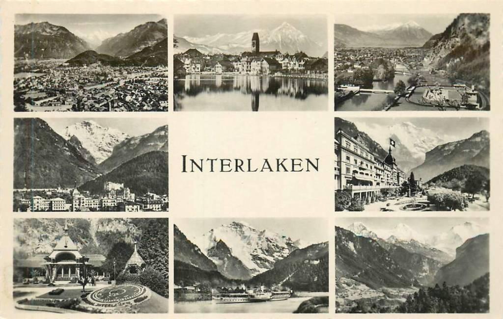 381-293-021 Interlaken, Verzenden, Voor 1920, Overig Europa
