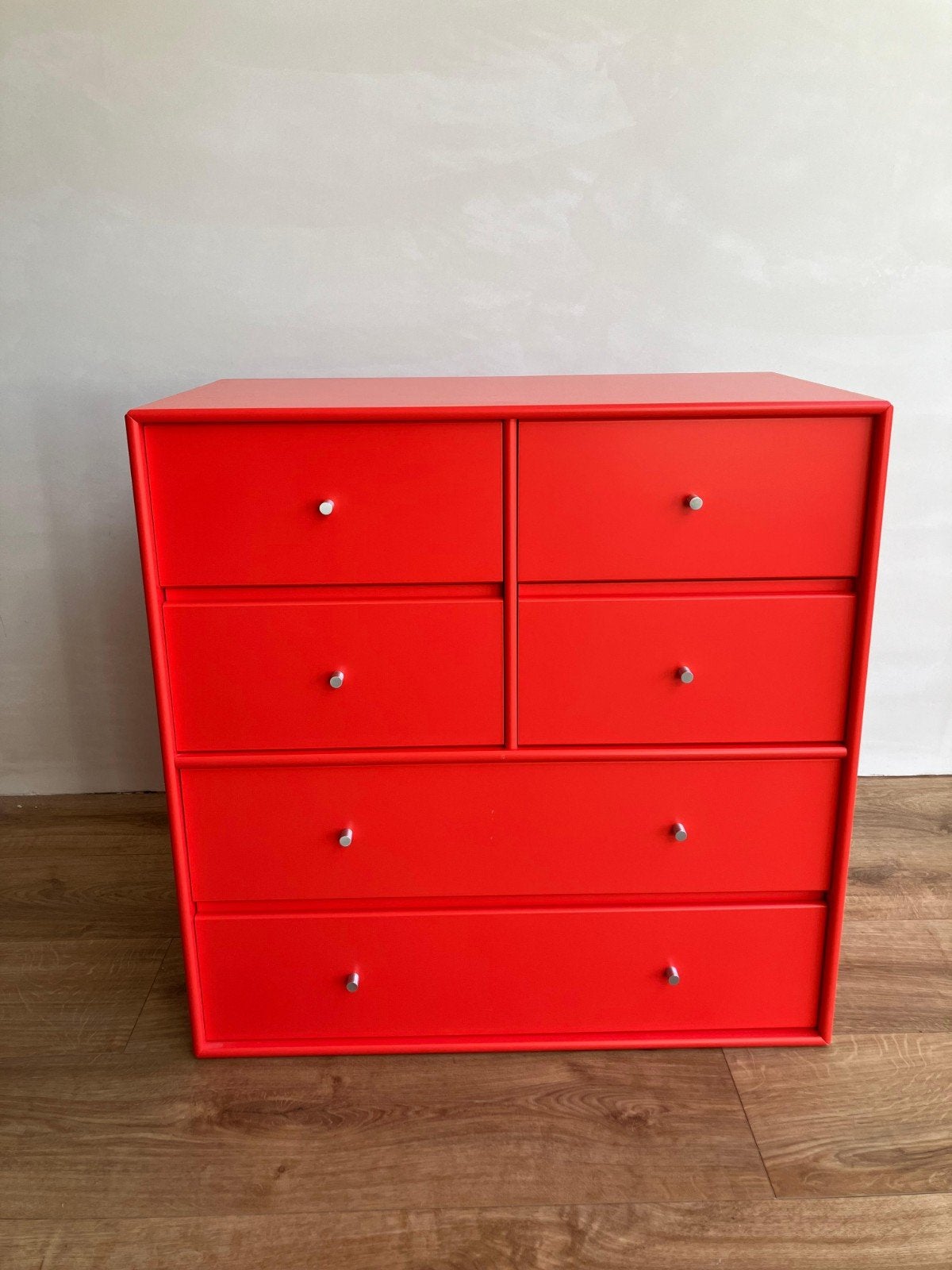 Original Montana Furniture wandkast - Signaal Rood, Ophalen, Overige materialen, Gebruikt, Minder dan 150 cm
