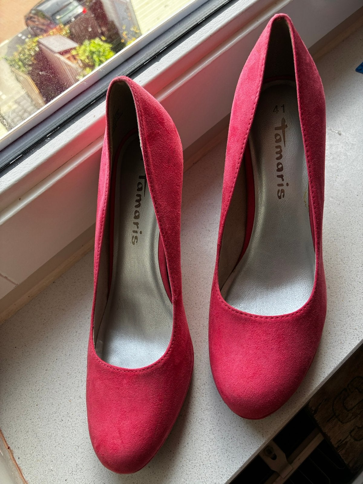Roze pump Tamaris, Ophalen, Zo goed als nieuw, Roze