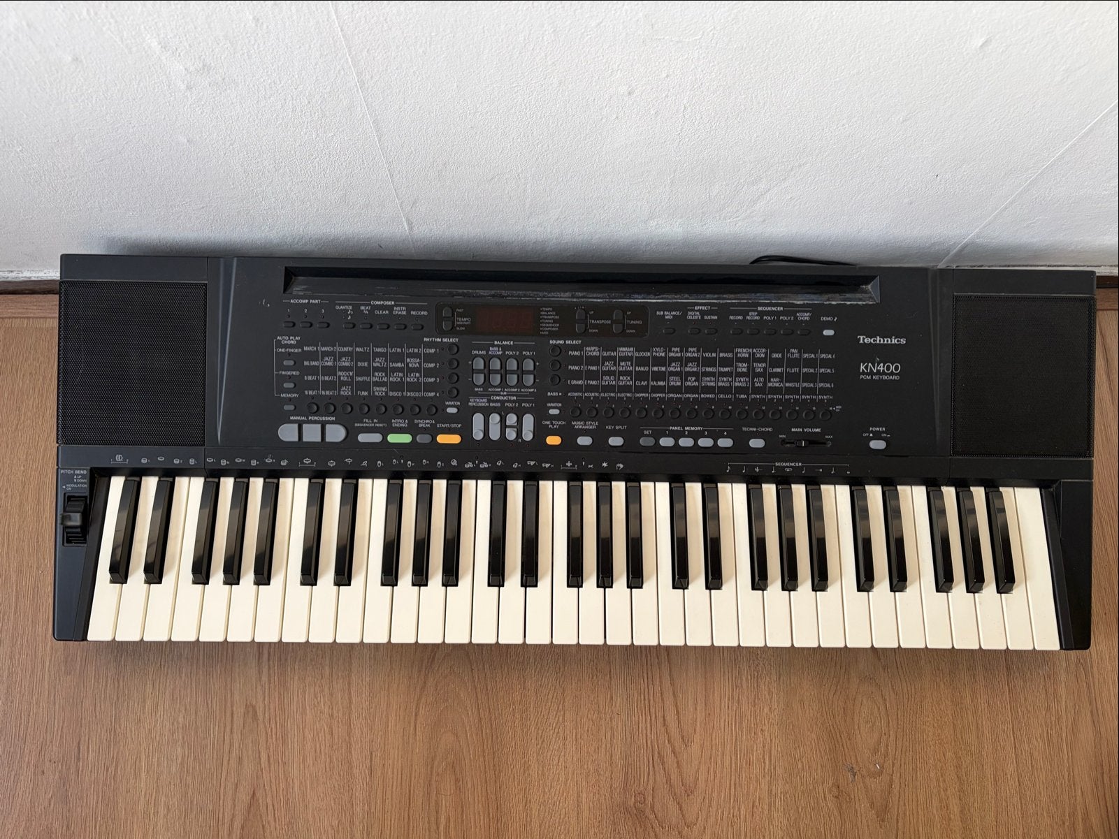 Technics KN400 Keyboard - Gebruikt, Muziek en Instrumenten, Ophalen, Midi-aansluiting, Technics, 61 toetsen