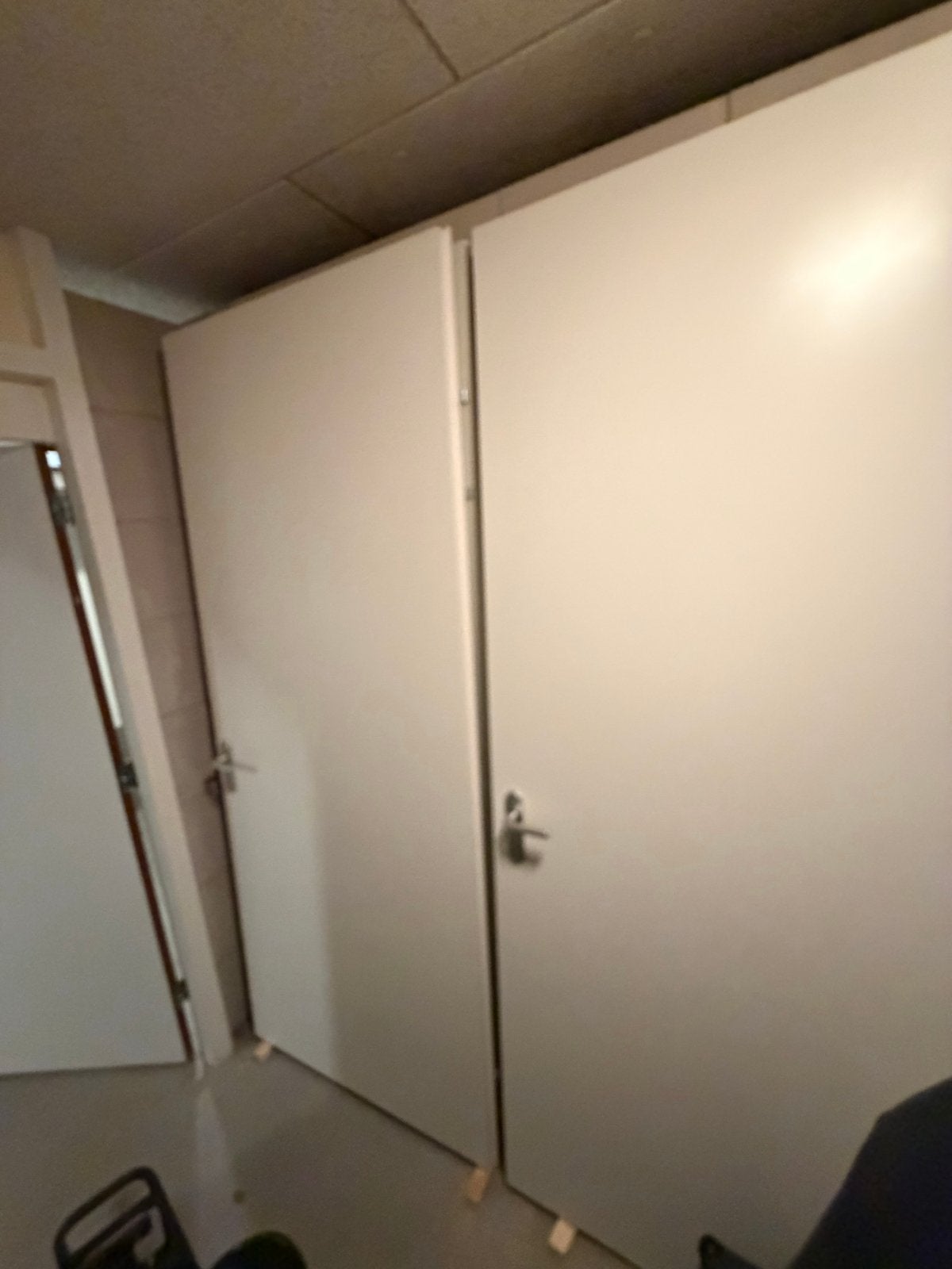 3 Opdekdeuren 231x93cm, Ophalen, Gebruikt, 80 tot 100 cm, 215 cm of meer