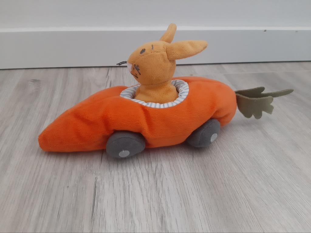 Knuffel Ikea konijn wortel auto fabler K8235, Ophalen of Verzenden