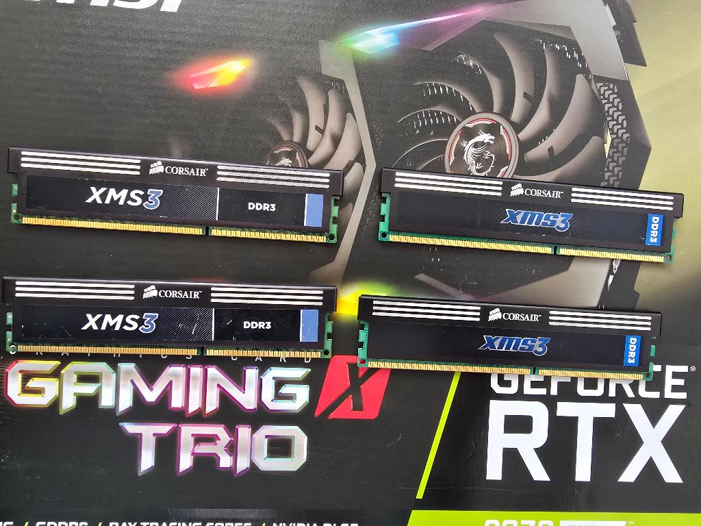 16GB DDR3 Corsair XMS CMX8GX3M2A1333C9, Computers en Software, RAM geheugen, DDR3, Ophalen of Verzenden, Zo goed als nieuw, Desktop