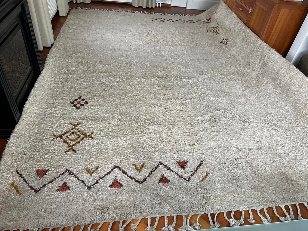Perzisch Tapijt - Berber - 400 x 300 cm. - Handgeknoopt, Ophalen, Perzisch, 200 cm of meer, 200 cm of meer