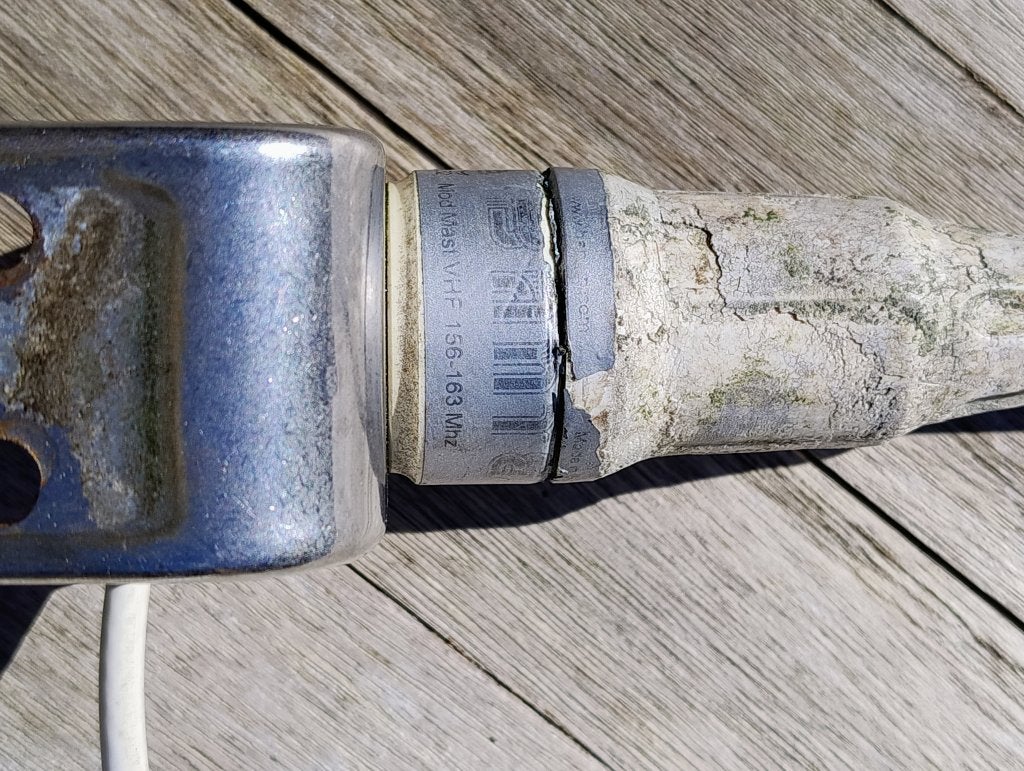 Marifoon antenne voor aan boord schepen, Watersport en Boten, Ophalen, Gebruikt, Communicatie