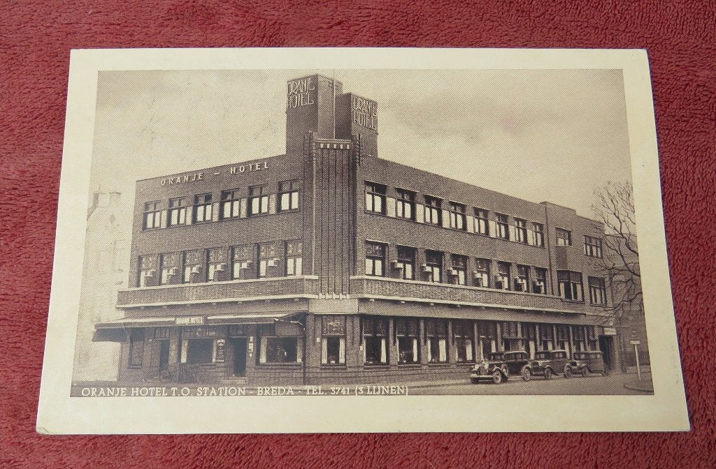 Breda, Oranjehotel. 1942, Ophalen of Verzenden, 1940 tot 1960, Gelopen, Noord-Brabant