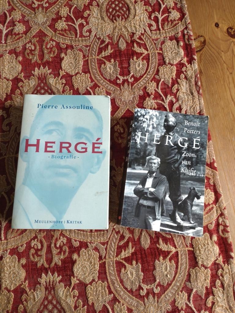 Hergé Biografieën: Pierre Assouline & Benoît Peeters, Boeken, Ophalen of Verzenden, Gelezen, Pierre Assouline, Benoît Peeters