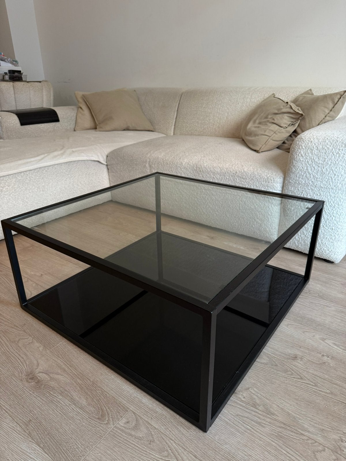 Salontafel, Huis en Inrichting, Tafels | Salontafels, Ophalen, 100 tot 150 cm, 50 tot 100 cm, Rechthoekig