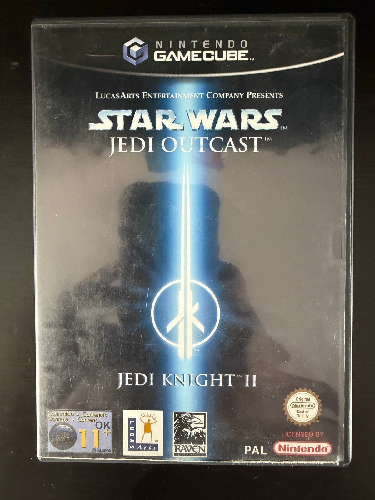 Star Wars Jedi Outcast - Nintendo GameCube (Nieuwstaat), Avontuur en Actie, 1 speler, Ophalen of Verzenden, Zo goed als nieuw