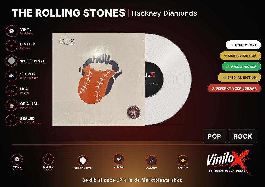 The Rolling Stones – Hackney Diamonds | LP | Limited Edition, Cd's en Dvd's, Vinyl | Rock, Limited edition, Ophalen of Verzenden