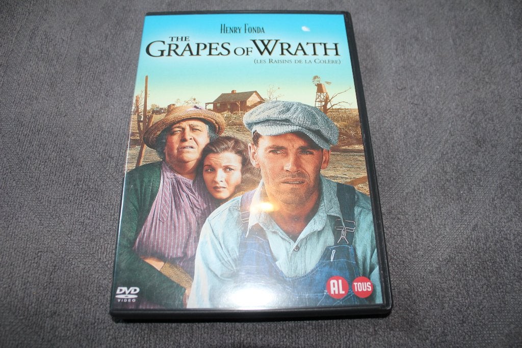 DVD The Grapes of Wrath, Alle leeftijden, Nederlands, Drama, Ophalen of Verzenden