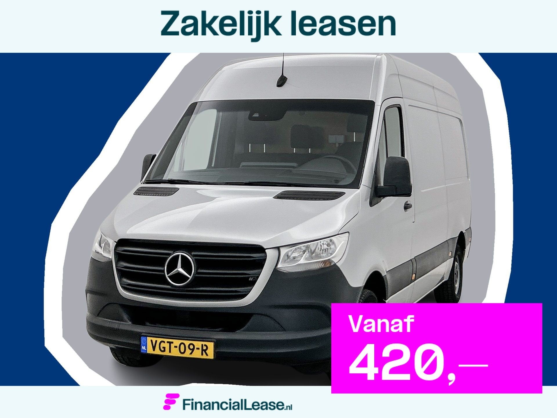 Mercedes-Benz Sprinter 316 2.2 CDI L2H2 Inrichting Luchtgeve, Gebruikt, Euro 6, 4 cilinders, Met garantie (alle)
