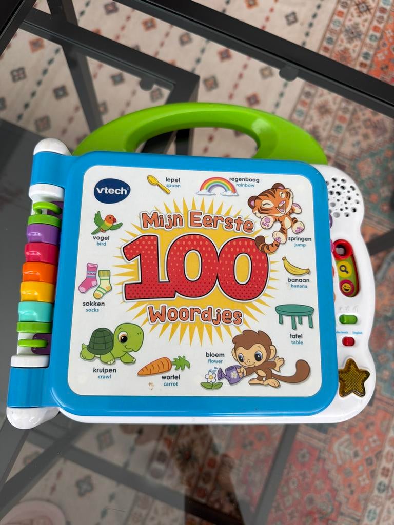 Vtech Mijn Eerste 100 Woordjes - Educatief Speelgoed, Kinderen en Baby's, Speelgoed | Vtech, Ophalen of Verzenden, Zo goed als nieuw