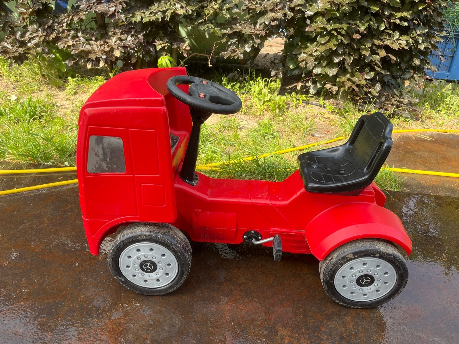 Mercedes-Benz Actros Kinder Truck Loopauto, Kinderen en Baby's, Speelgoed | Buiten | Voertuigen en Loopfietsen, Ophalen, Gebruikt