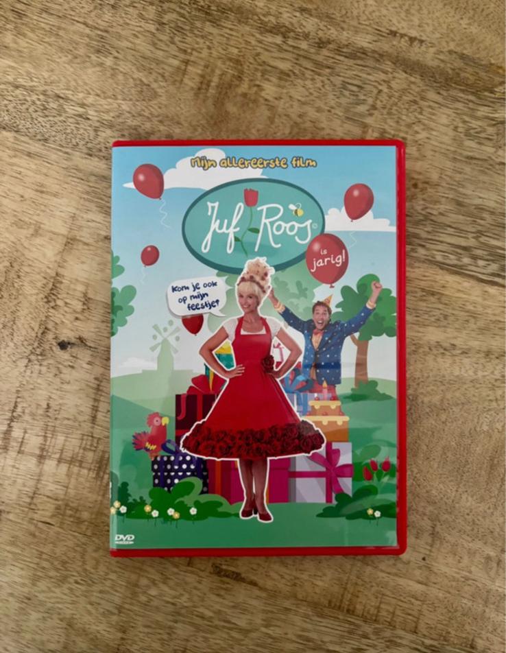Dvd Juf Roos – Mijn Allereerste Film: Juf Roos is Jarig, Ophalen of Verzenden, Zo goed als nieuw, Film