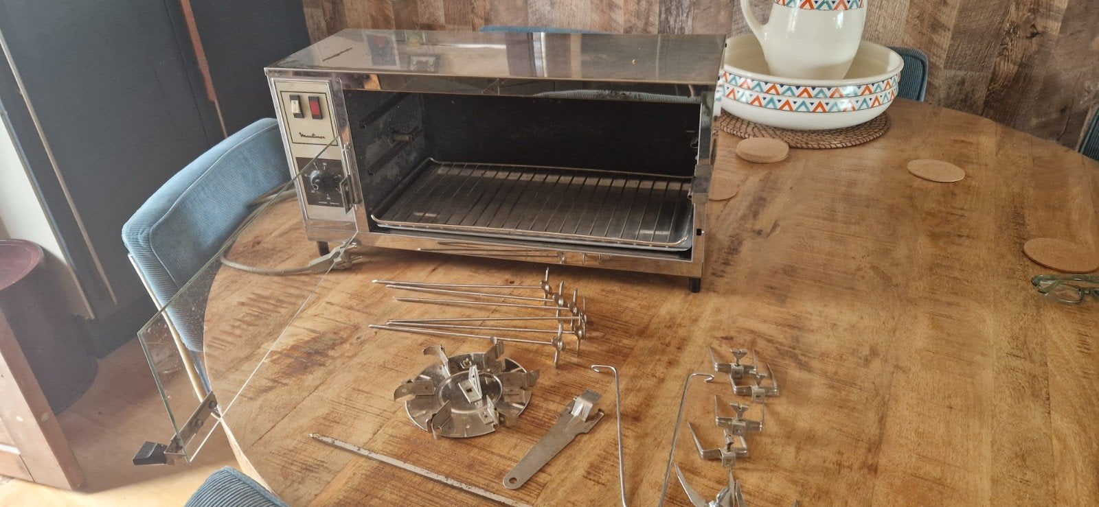 Vintage Moulinex Grilloven - Ouderwetse Kwaliteit, Ophalen of Verzenden