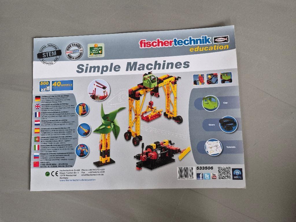 Fischertechnik 533053 STEM Simple machines, Ophalen of Verzenden, Gebruikt, Groter dan 1:32