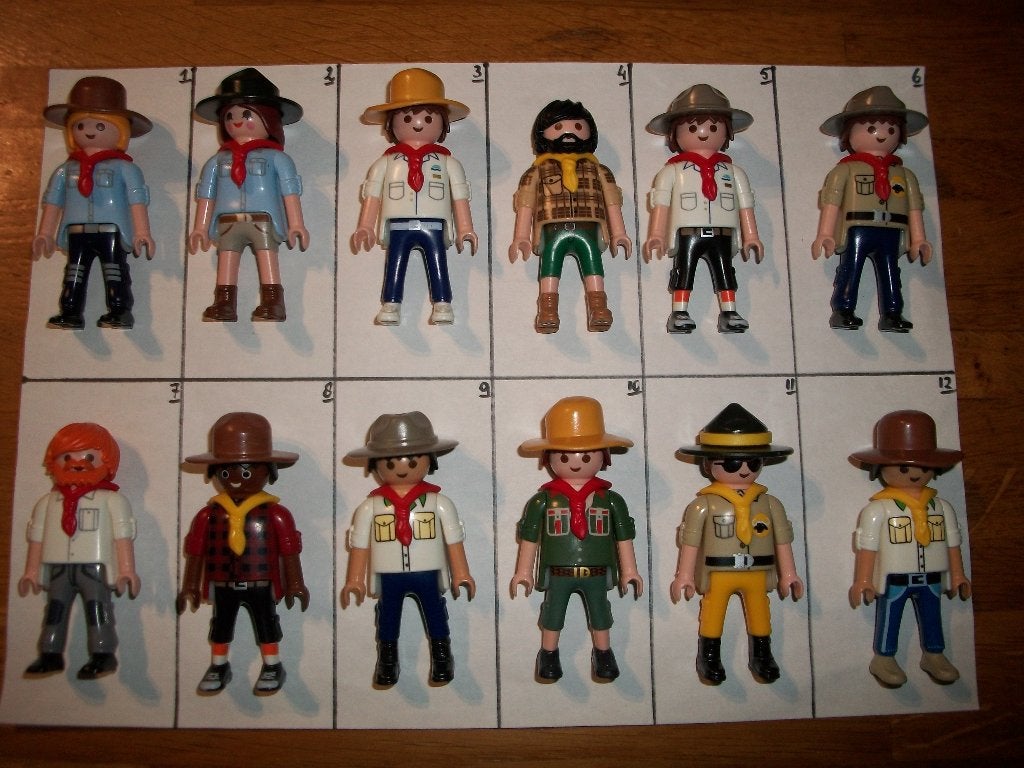 Scouts / scouting / verkenner / hopman / akela, Ophalen of Verzenden, Nieuw, Complete set, Figuren