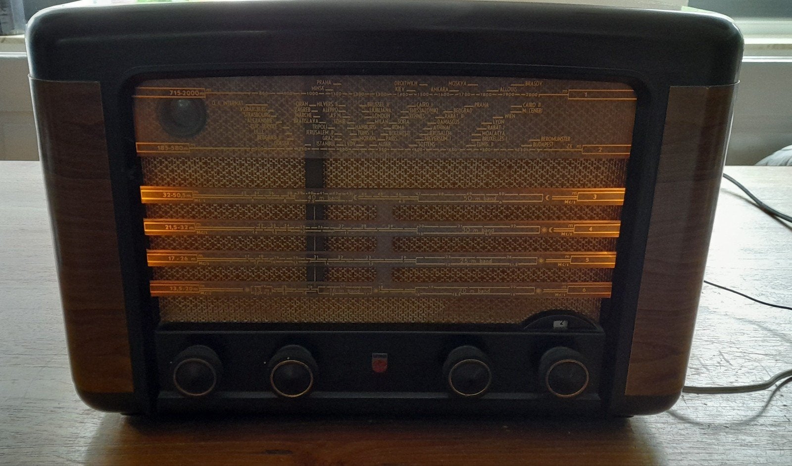 Oude Philips BX 390 A radio, Antiek en Kunst, Ophalen