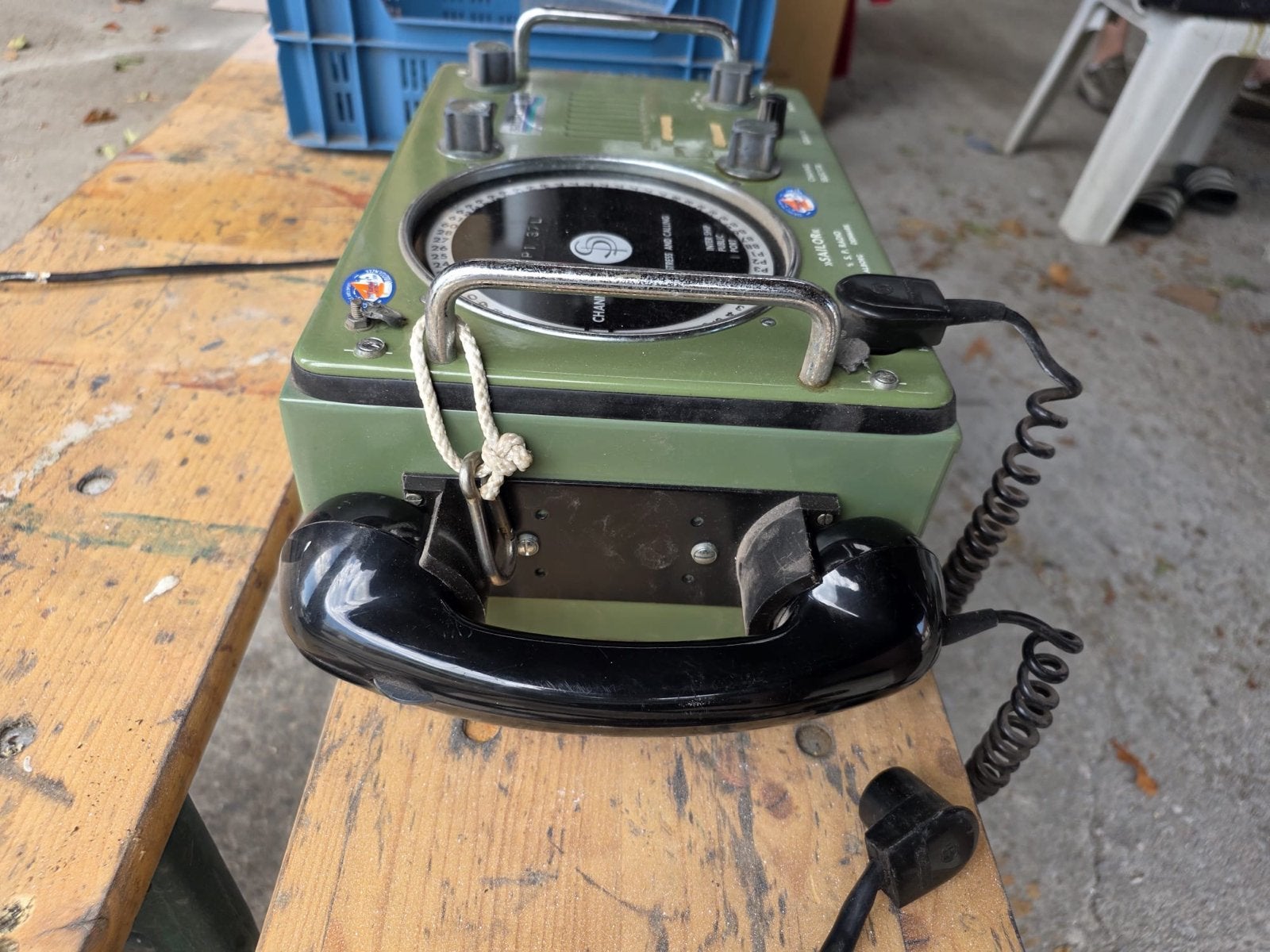 Vintage Sailor Marifoon - Klassieke Scheepsradio, Ophalen, Gebruikt