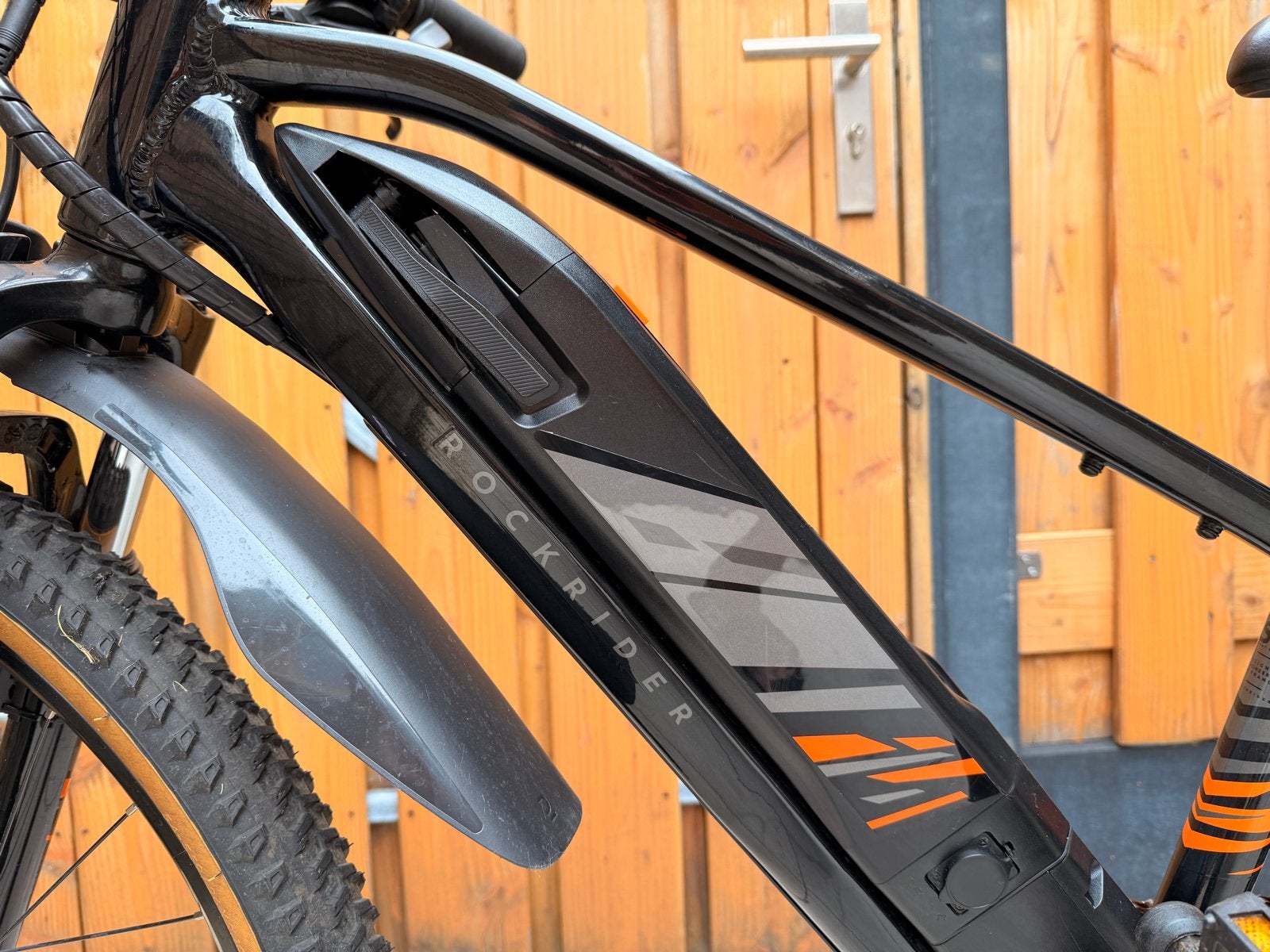 Rockrider E ST 500 Elektrische Mountainbike 26 inch Kinderen, Ophalen, 24 inch of meer, Aluminium, Zo goed als nieuw