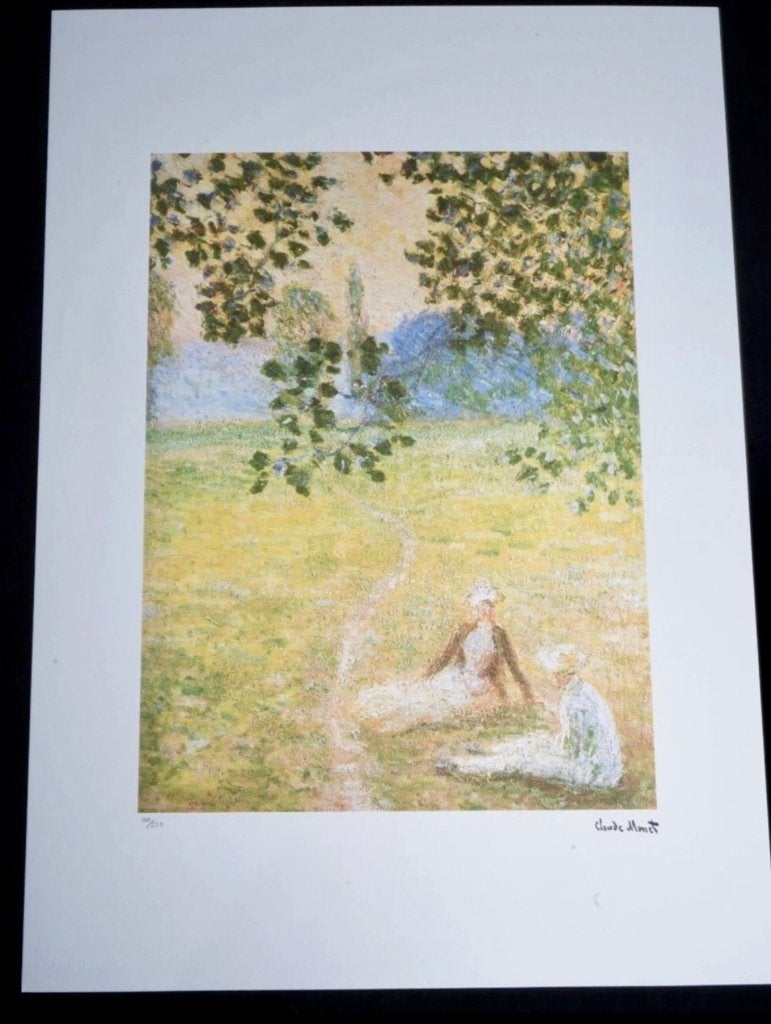 Claude Monet (1840-1926) - Summer, Antiek en Kunst, Gesigneerd in de plaat, Ophalen of Verzenden, Landschappen, Lithografie